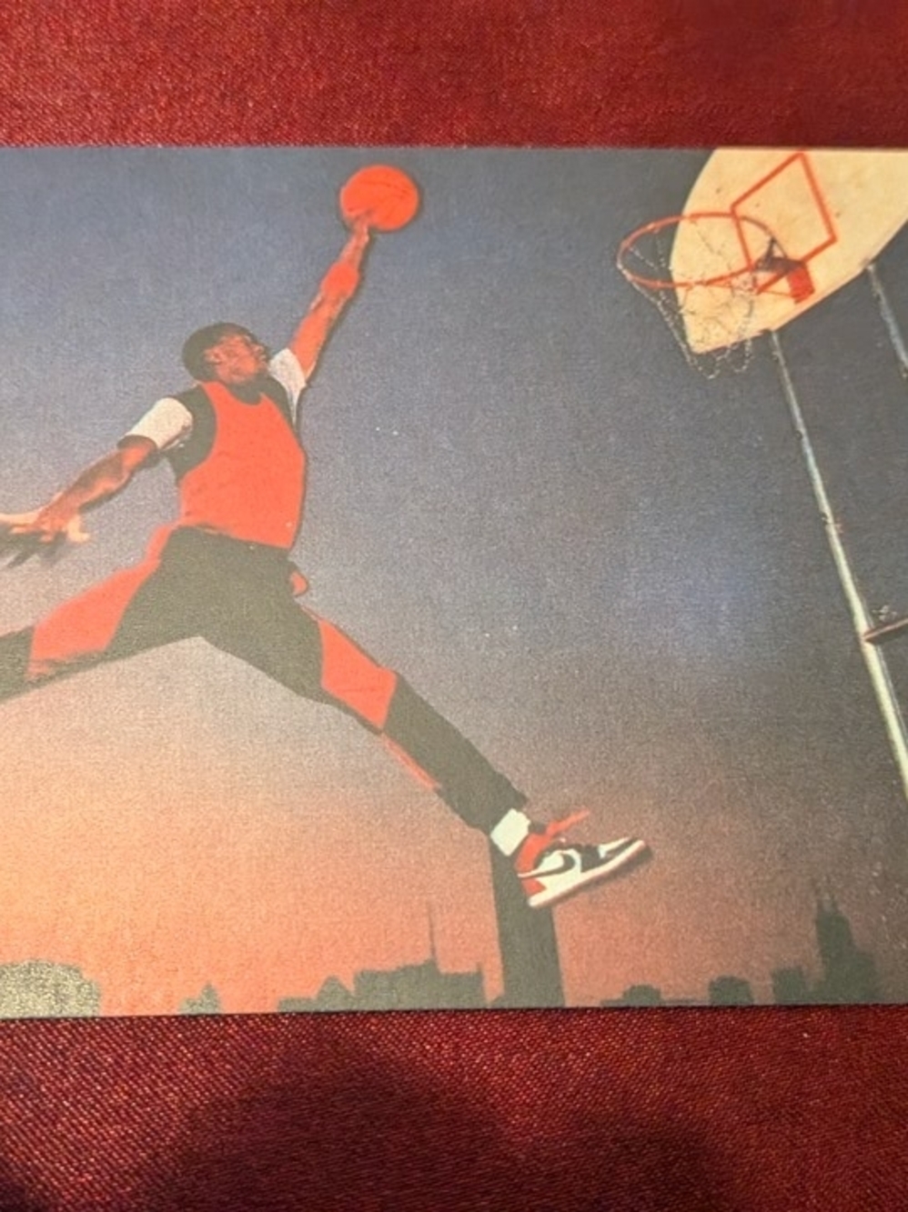 Michael Jordan Jumpman Card Reprint